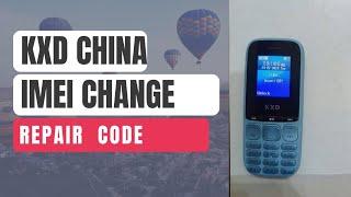 KXD China mobile IMEI number change Code IMEI repair with code