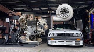 Bmw E30 k24 swapped turbo