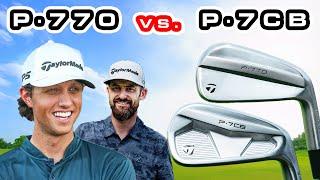 Grant Horvat and Trottie Golf Test The All-New P·770 and P·7CB For The First Time | TaylorMade Golf