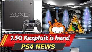 PS4 News - 7.50 Kexploit is here! Waiting on Mira - Hen & host menus to update! 7.55 in a few days??