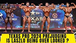 Texas Pro 2024 classic physique prejudging + is Laszlo being overlooked