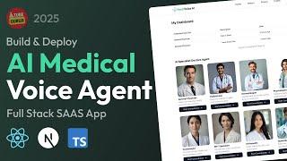 🩺 Build & Deploy AI Medical Voice Agent with Next.js | React, TypeScript, AssemblyAI | HealthCare