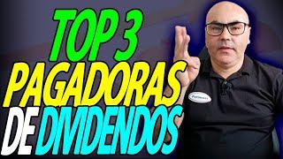 TOP 3 AÇÕES PAGADORAS DE DIVIDENDOS | QUAL É A QUE MAIS PAGA DIVIDENDOS? | PETERSON SIQUEIRA