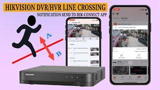 Enabling Line Crossing Detection Event Alerts on the Latest Version of a Hikvision DVR or HVR