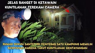 MISTERIUS ! DI KETAWAIN KUNTILANAK DI RUMAH DUKUN INI PENYEBAB SATU KAMPUNG PINDAH