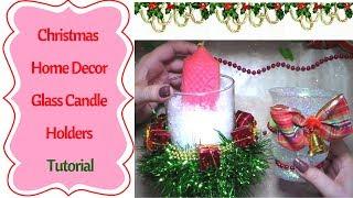 How to make Christmas Glass Decorations  Tutorial