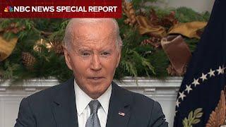 Special Report: Biden gives remarks on the collapse of Syrian government