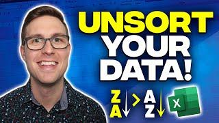 UNSORT your data with this quick trick!