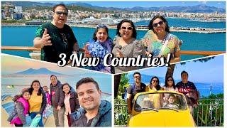 7 Night Cruise! Desi Food Everywhere! Vacation Continues to Italy VLOG Part 3 in Urdu Hindi - RKK