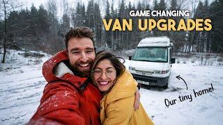 Our Van Upgrades After 2 years of Van Life | Modernising our Tiny Old Camper | VAN TOUR