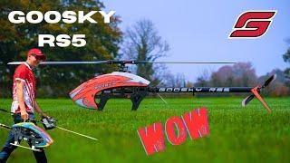 Goosky RS5 Lands in the UK - Maiden flight and low 3D!