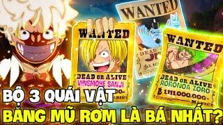 TỨ HOÀNG LUFFY ĐÃ CÓ BỘ 3 QUÁI VẬT CHO BĂNG MŨ RƠM?! | BỘ 3 TƯ LỆNH MỚI MẠNH NHẤT HIỆN NAY?!