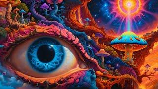 Magic Mushroom Universe MASTERPIECE #trippy #psychedelic #abstract #trippyvideos