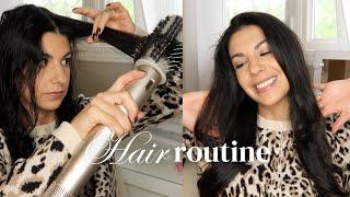 My Blowout Routine Using Shark's Flexstyle & My Current Hair Product Favourites!