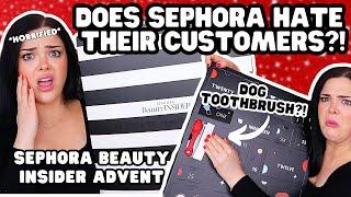 VIRAL SEPHORA ADVENT CALENDAR IS *HORRIBLE* | Sephora Beauty Insider Advent Unboxing (Advent #1)