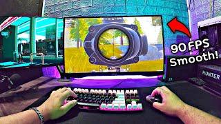 [ASMR] Super Smooth + 90 FPS PUBG MOBILE Emulator Gameloop 64 Bit (POV Gameplay)