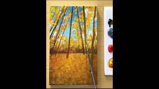 Birch Forest Acrylic Painting Tutorial | Step-by-Step Guide & Techniques