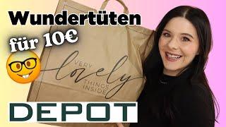 Wundertüten für 10€  von DEPOT auspacken