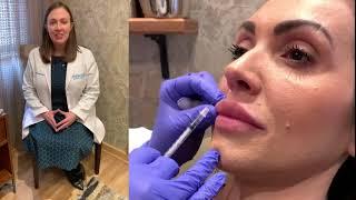 Dr. Ellern does Julie's Lip Flip Injections [Cheap Botox Lip Injection That Works!]