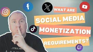 The SHOCKING Truth About Content Creation Monetization Requirements