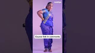 Learn how to wear Bharathanatyam Costume for beginners