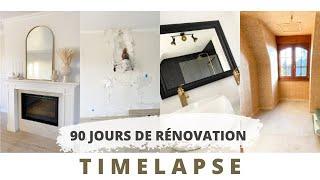 TIMELAPSE 90 JOURS DE RÉNOVATION !! l STYLE BY HASSYBA