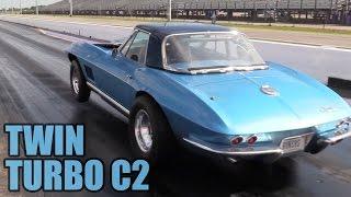 This Twin Turbo C2 Corvette is a Blast to Watch Run!