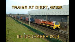 Trains At DIRFT, WCML : 09/12/24