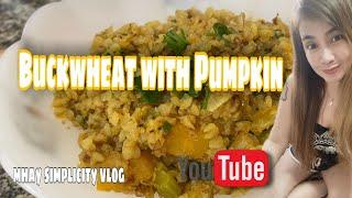 Buckwheat with pumpkin