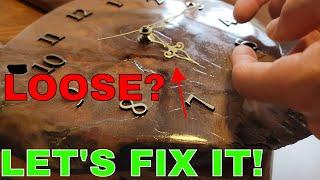 HOW TO fix a clock with loose hands