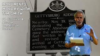 Monuments, Markers and Tablets in the Town of Gettysburg | PA Historical & Museum Commission Tablets