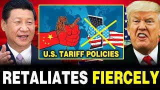 3 MINUTES AGO: China RETALIATES FIERCELY Against U.S. Tariff Policies, Will the US Economy COLLAPSE?