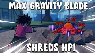 [GPO] Gravity Blade DOES 900 DMG WITH ONE MOVE...?! | BR CHALLENGE