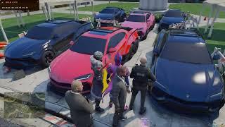 GTA 5 Free Fire #10 Phi Vụ Trộm Siêu Xe Lamborghini Urus Tại Dinh Tổng Thống Và Cái Kết ....