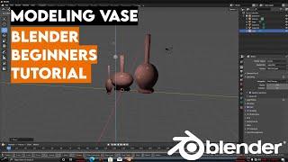 Modeling 3D Vase in Blender2.83: A Beginner's Tutorial