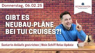 Alex' Cruise Alert - News der Woche | 06.02.2025 | Gibt es Neubau-Pläne bei TUI Cruises?!