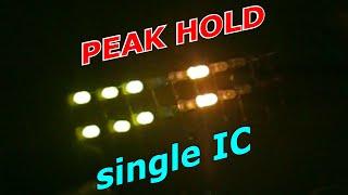 Modifying my Peak hold VU METER LED