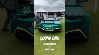 Sound on..! Aston Martin F1 Safety Car. Sounds amazing. #automobile #supercar #car #engine #v8