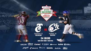 Tomateros vs Charros | 24 Enero Juego 3 Final Serie de México LAMP 24 25