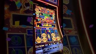 $5.00 Bet Brings Big Win on Dragon Link Peacock Princess Slot! #shorts #PeacockPrincess #AZSLOTPLAY