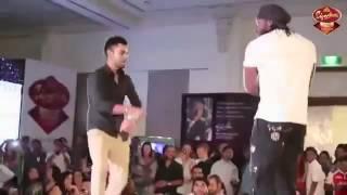 Virat Kohli And Chris Gayle Gangnam style Dance