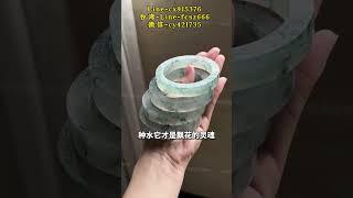 你们知道，怎样的飘花才算是有“灵魂”的吗？ #珠寶 #翡翠 #翡翠手鐲 #玉佩 #古玉收藏 #翡翠原石