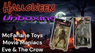 Unboxing Halloween Special McFarlane Toys Species2 & The Crow (zu Halloween brauchen wir Monster  )