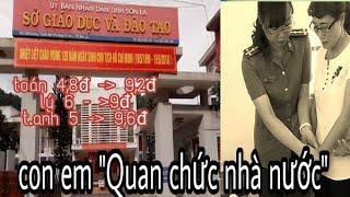 Gia thế khủng của 8 thí sinh được nâng điểm ở Sơn La