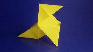 оригами птица из игры ХЕВИ РЕЙН, origami bird HEVI RAIN