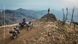 Adventure Riding Through DENSE WILDFIRE SMOKE in the ENTIAT MOUNTAINS.. | WA-OR BDR [E-2]