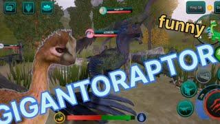 Life of a Gigantoraptor (new dinosaur in  cursed isle)