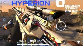 HYPERION: ОБЗОР НА НОВЫЙ АВТОМАТ С БИПОЛЯРНЫМ РАССТРОЙСТВОМ В Modern Strike Online