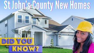 St Johns County FL New Home Construction