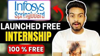 Infosys Announced | Infosys Springboard 5.0 Internship | Biggest OFF Campus Hiring |Free Certificate